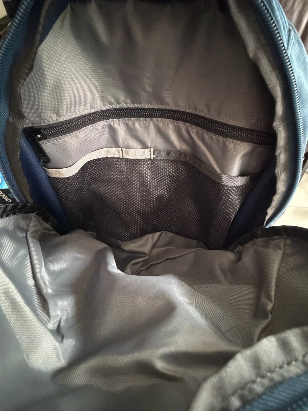 The North Face Pivoter Backpack, Color Shady Blue/ TNF, NWT